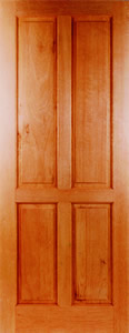 Colonial 4 Panel - Hardwood Veneered, internal door